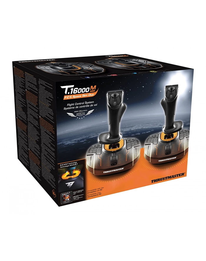 thrustmaster Joystick T16000M Space Sim podwójny HOSAS główny
