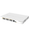 MikroTik Switch CRS328-24P-4S+RM, POE/POE+ switch, Dual boot RouterOS/SwOS, L3, 500W, 1U - nr 22