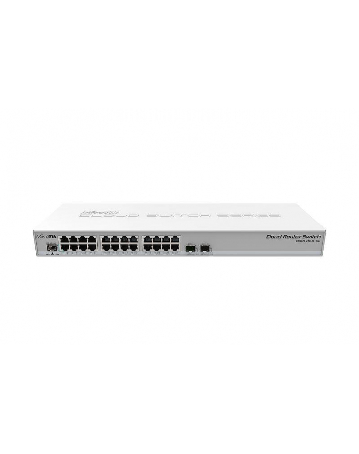 MikroTik CRS328-24P-4S+RM 24xGig LAN, 4xSFP+ Rack 19'' PoE 802.3af/at 500W główny