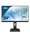 aoc Monitor 24 X24P1 IPS DVI HDMI DP Pivot Głośniki - nr 131