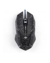 e-blue Mysz USB Auroza Gaming 4000DPI czarna 49544 - nr 1