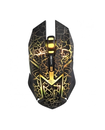 e-blue Mysz USB Auroza Gaming 4000DPI czarna 49544