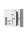 techly Uchwyt ścienny do TV LCD/LED 13-30cali 23kg VESA pełna regulacja biały - nr 13