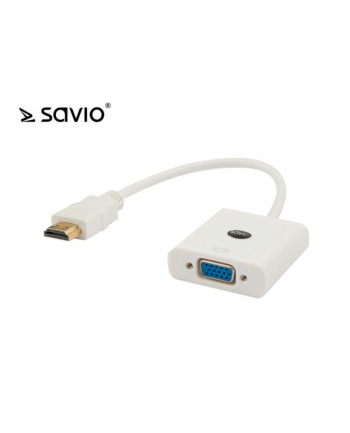 elmak SAVIO CL-27/B Adapter HDMI-VGA