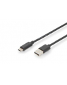 assmann Kabel połączeniowy USB 2.0 HighSpeed Typ USB C/USB A M/M czarny 3 - nr 5