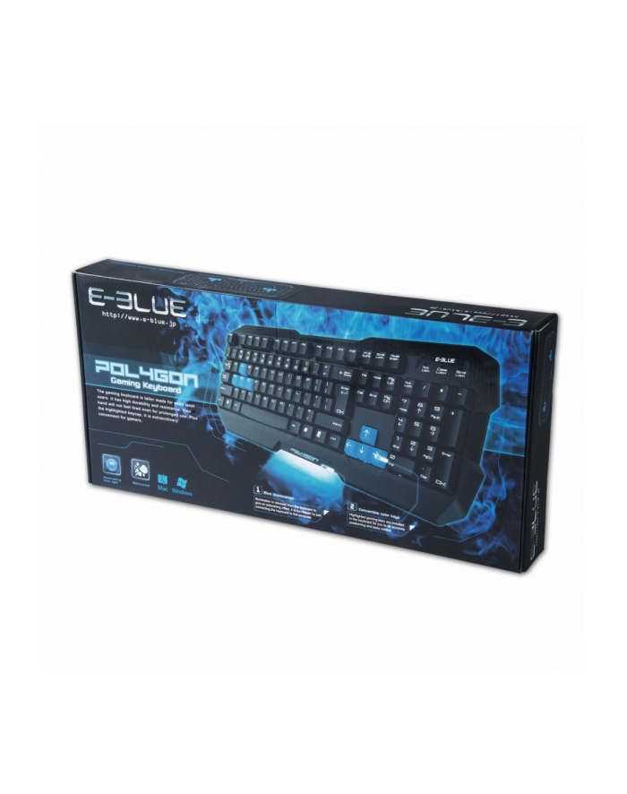 e-blue Klawiatura USB Polygon 40330 główny