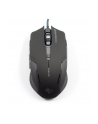 e-blue Mysz USB Auroza 3000DPI czarna - nr 1