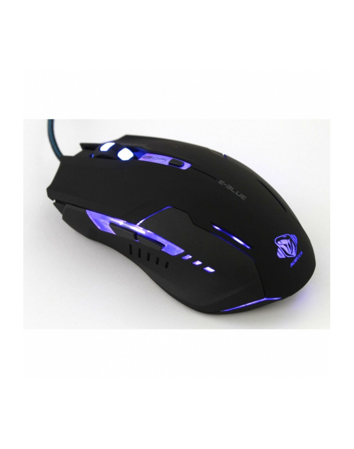 e-blue Mysz USB Auroza 3000DPI czarna główny