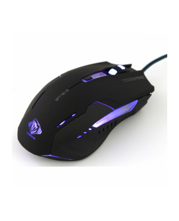 e-blue Mysz USB Auroza 3000DPI czarna nr 2