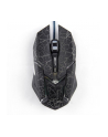 e-blue Mysz USB Auroza Gaming 4000DPI czarna 49544 - nr 1