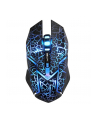 e-blue Mysz USB Auroza Gaming 4000DPI czarna 49544 - nr 4