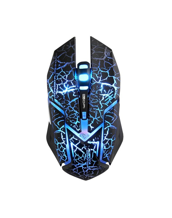 e-blue Mysz USB Auroza Gaming 4000DPI czarna 49544 główny