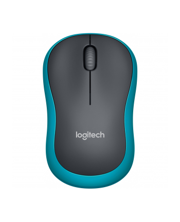 logitech Mysz bezprzewodowa M185 910-002236 niebieska