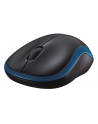 logitech Mysz bezprzewodowa M185 910-002236 niebieska - nr 83