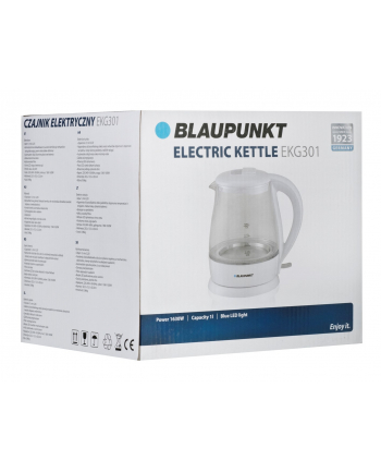 blaupunkt Czajnik szklany EKG301 1L 1630W Sunlight