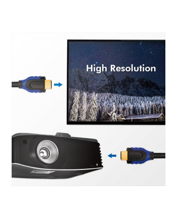 logilink Kabel HDMI 2.0 Ultra HD 4Kx2K, 3D, Ethernet,7.5m