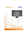 nec Monitor 27 MultiSync EA271F czarny AH-IPS with LED - nr 5