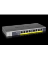 8-Port Gigabit Ethernet PoE+ Unmanaged Switch with 120W PoE Budget, Rack-mount or Wall-mount - nr 34