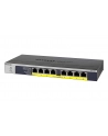 8-Port Gigabit Ethernet PoE+ Unmanaged Switch with 120W PoE Budget, Rack-mount or Wall-mount - nr 41