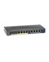 8-Port Gigabit Ethernet PoE+ Unmanaged Switch with 120W PoE Budget, Rack-mount or Wall-mount - nr 47