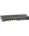 8-Port Gigabit Ethernet PoE+ Unmanaged Switch with 120W PoE Budget, Rack-mount or Wall-mount - nr 55