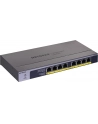 8-Port Gigabit Ethernet PoE+ Unmanaged Switch with 120W PoE Budget, Rack-mount or Wall-mount - nr 59