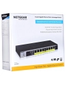 8-Port Gigabit Ethernet PoE+ Unmanaged Switch with 120W PoE Budget, Rack-mount or Wall-mount - nr 66