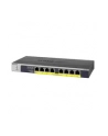 8-Port Gigabit Ethernet PoE+ Unmanaged Switch with 120W PoE Budget, Rack-mount or Wall-mount - nr 79
