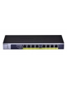 8-Port Gigabit Ethernet PoE+ Unmanaged Switch with 120W PoE Budget, Rack-mount or Wall-mount - nr 8