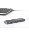 digitus HUB/Koncentrator 7-portowy USB 3.0 SuperSpeed, aktywny, aluminium - nr 27