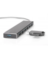digitus HUB/Koncentrator 7-portowy USB 3.0 SuperSpeed, aktywny, aluminium - nr 30