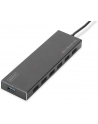digitus HUB/Koncentrator 7-portowy USB 3.0 SuperSpeed, aktywny, aluminium - nr 62