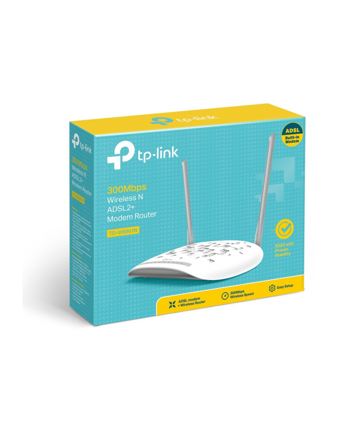 tp-link Router TD-W8961N ADSL2+ N300 1WAN 4LAN główny