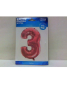 godan Balon foliowy Cyfra 3 różowa 92cm BC-HRO3 - nr 1