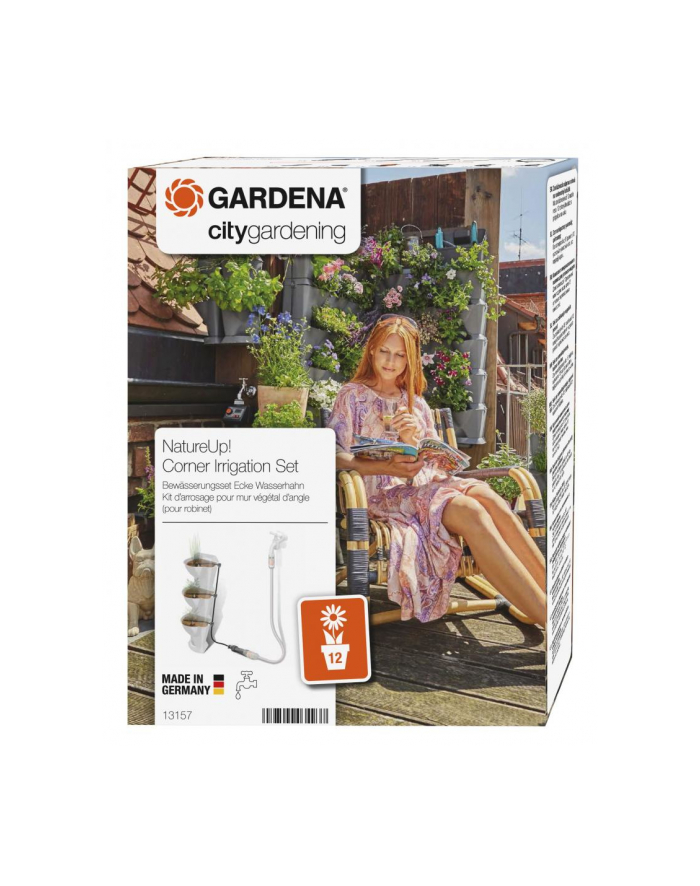 GARDENA NatureUp! Irrigation kit corner for connection to tap główny