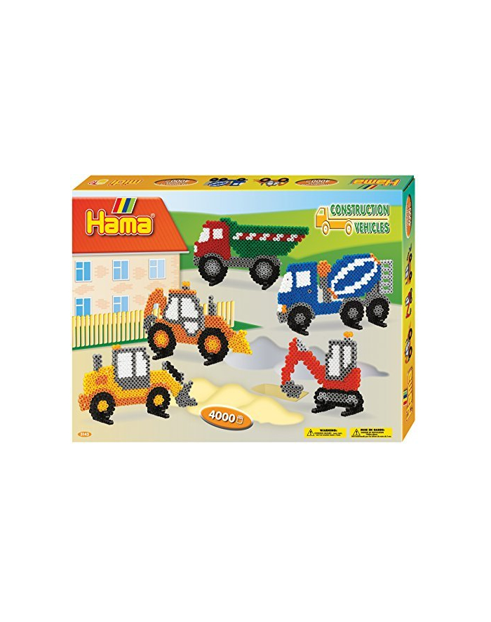 hama bügelperlen Hama 10.3143Hama Large Contruction Vehicles Gift Box główny