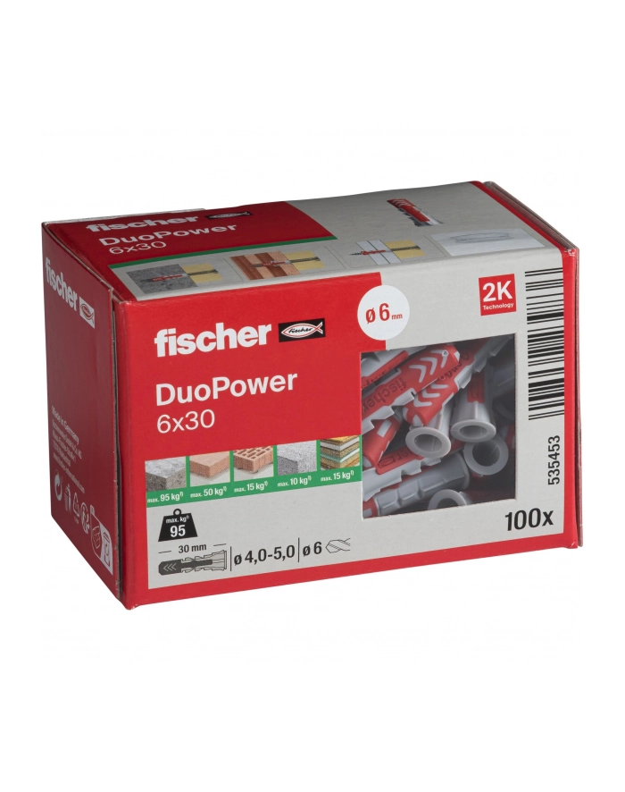 Fischer DUOPOWER 6x30 LD 100pcs główny