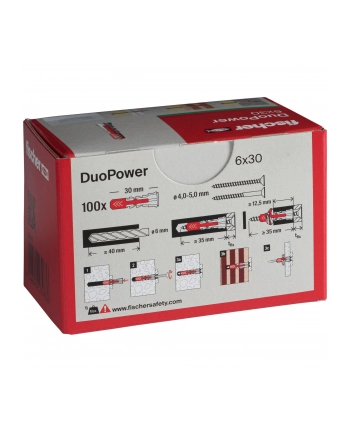 Fischer DUOPOWER 6x30 LD 100pcs nr 2