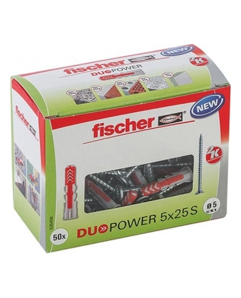 Fischer DUOPOWER 5x25 S LD 50pcs nr 1