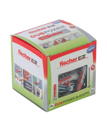 Fischer DUOPOWER 8x40 S PH LD 50pcs nr 1