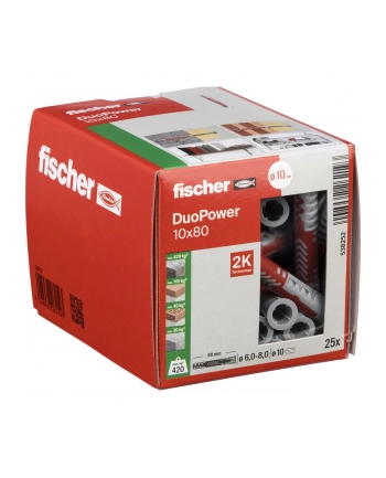 Fischer DUOPOWER 10x80 LD 25pcs nr 2