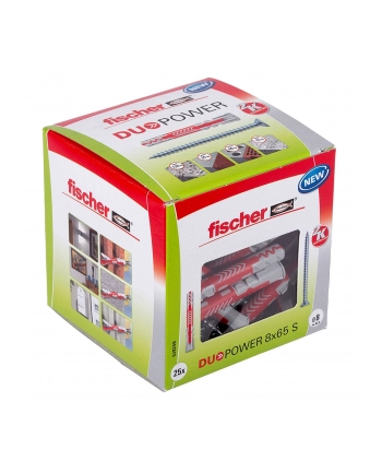 Fischer DUOPOWER 8x65 S LD 25pcs nr 2