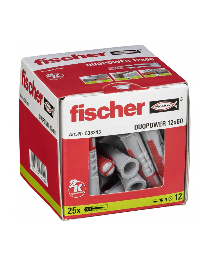 Fischer DUOPOWER 12x60 LD 25pcs główny