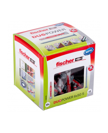 Fischer DUOPOWER 6x50 S LD 50pcs