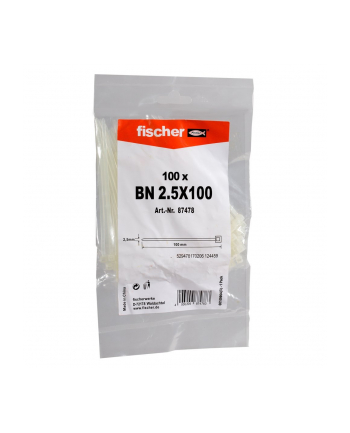 Fischer cable ties BN 2,5x100 transparent