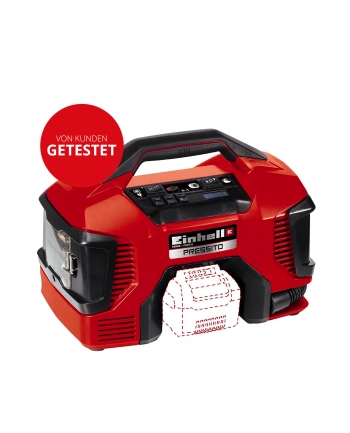 Einhell hybrid compressor PRESSITO, 18Volt / 220Volt nr 1