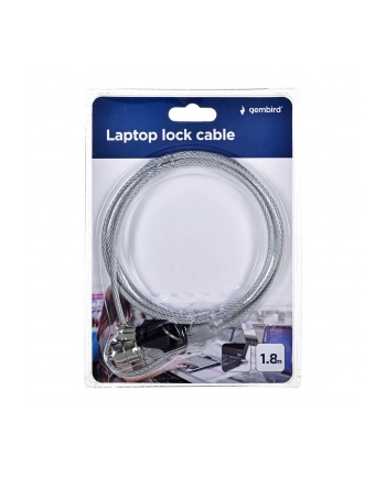 Gembird Linka zabezpieczająca do laptopa na kluczyk