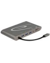 Delock replikator portów USB Typ-C ->MIC,Audio,HDMI,DVI,LAN, 3x USB 3.0) 4K - nr 45