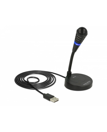 Delock USB Microphone with base and Touch-Mute Button nr 2