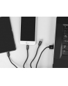 natec Kabel Extreme Media micro USB, USB-C, Lightning combo 1m czarny - nr 13